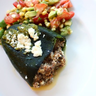 Recipes Queso Fresco on Stuffed Poblano Peppers   Life  In Recipes