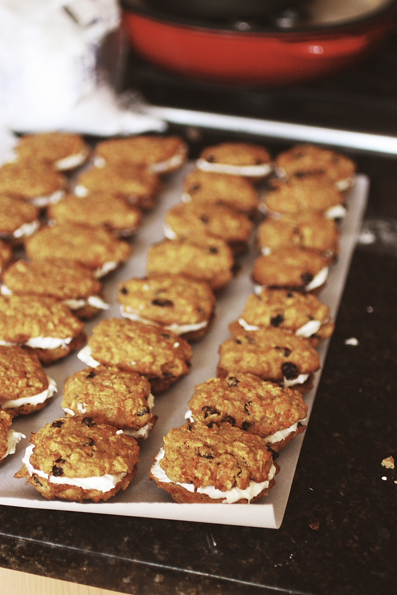 On the Road: Carrot Cake Cookies